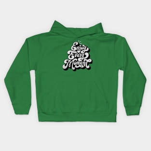 text art design. Kids Hoodie